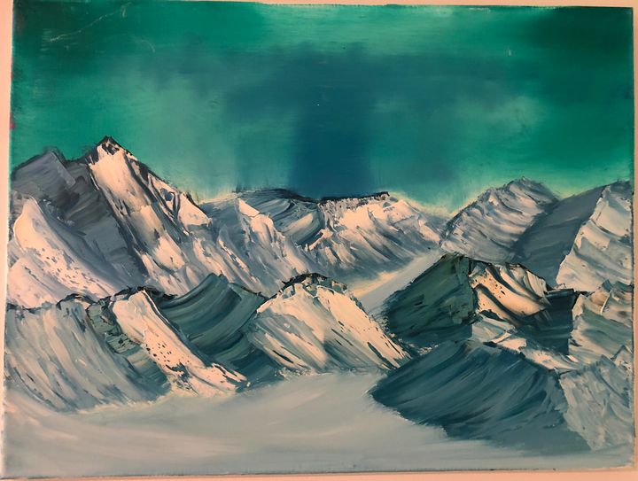 Mountain Landscape 18x24 - Matt Richards Art