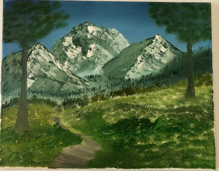 Path To The Mountains 16x20 - Matt Richards Art