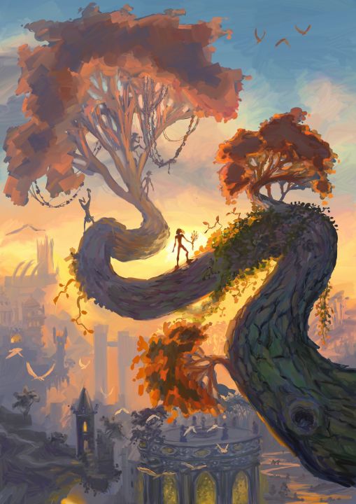 Elves in the Tree - Antony Wootten