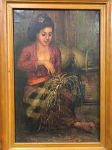 Lady Weaving