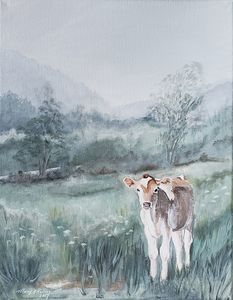 Calf in the Meadow