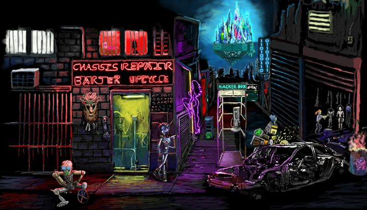 The Arcade - Neofeud Art