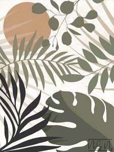 Daytime Tropical Leaves