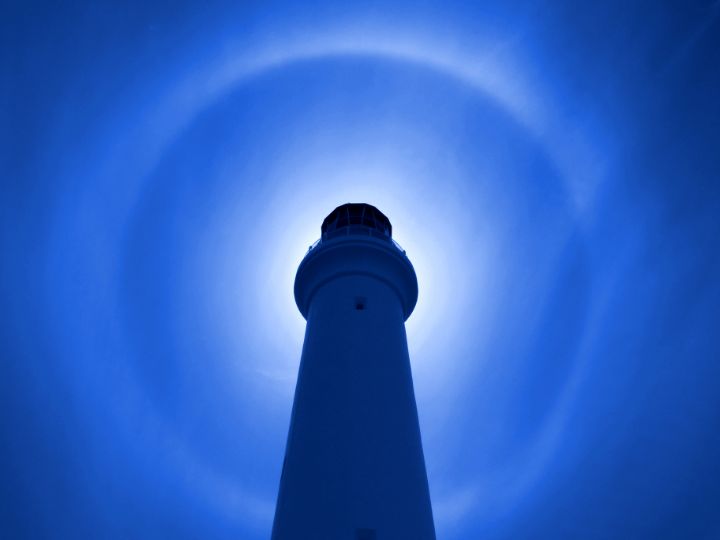 Lighthouse Effect - Blue - Birgit Moldenhauer Art - Photography ...