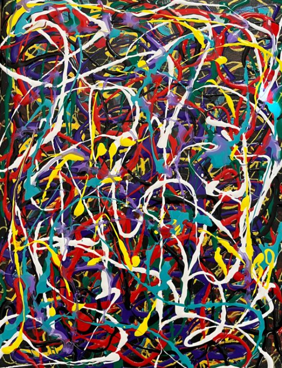 Entanglement 6 - Messer Fine Art - Paintings & Prints, Abstract, Other ...