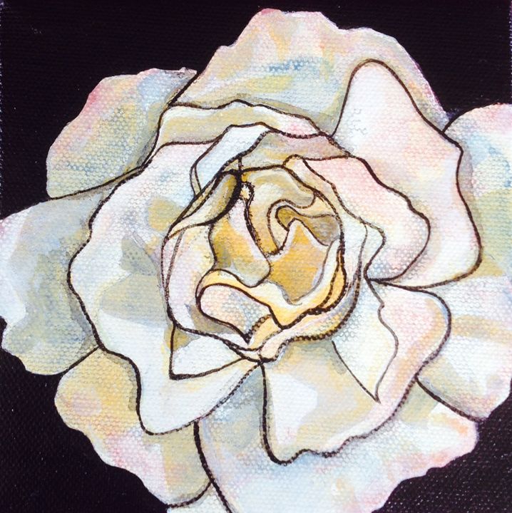 Rainbow Rose - Lisa Maria