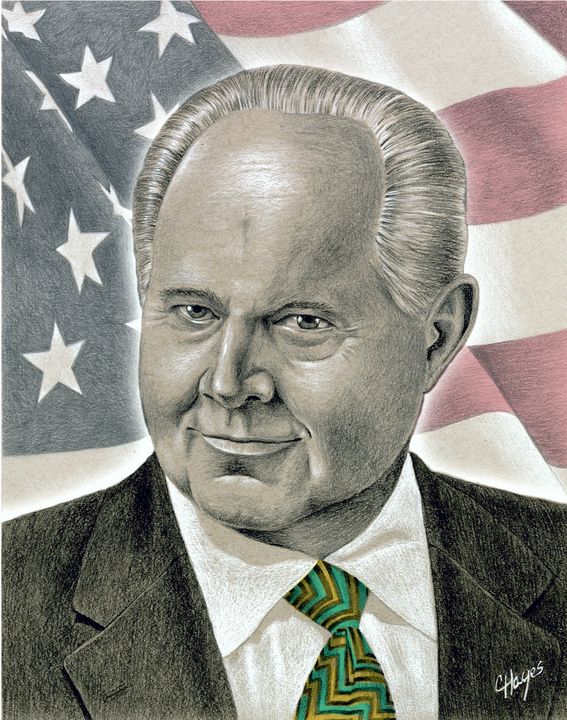 Rush Limbaugh - Colin Hayes Art
