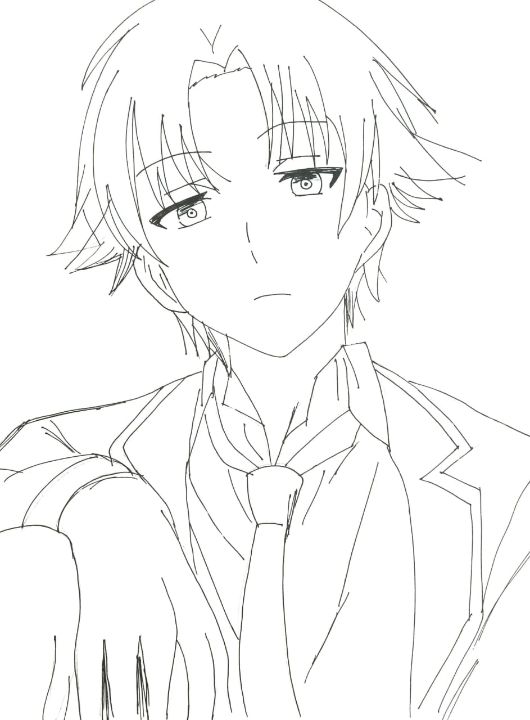 Kiyotaka Ayanokouji from Classroom of the Elite