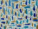 Blue raindrops