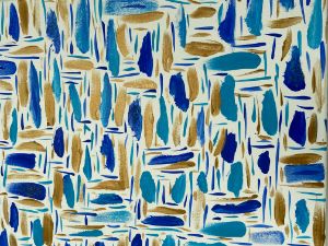 Blue raindrops - Le Viève Arts