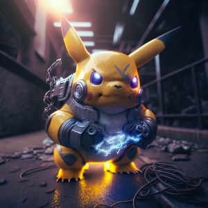 "CyberPikachu" - Cosmonautilus