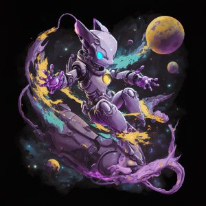 "CyberMewtwo" - Cosmonautilus