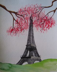 Eiffel Tower in Spring