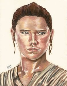 Daisy Ridley as Rey from Star Wars