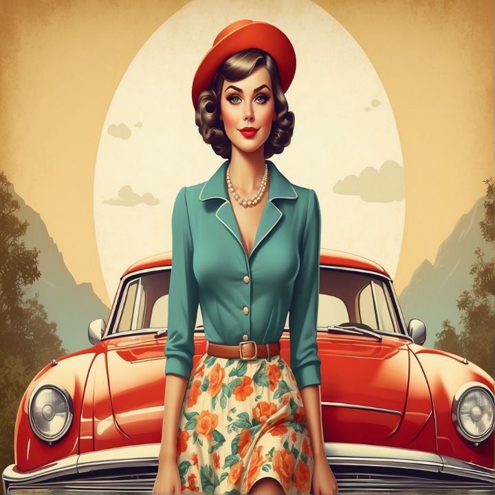 Gallery Detail: Vintage Inspired Art Nostalgic Lucas Art