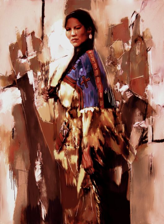 Native American Hunting artwork 78u - Gull G - Paintings & Prints, People &  Figures, Portraits, Male - ArtPal