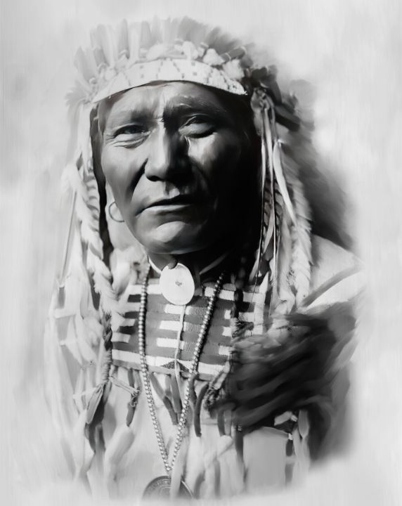 Native American Hunting artwork 78u - Gull G - Paintings & Prints, People &  Figures, Portraits, Male - ArtPal