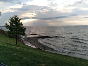 Lake Erie before sunset