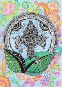 Vighnaharta Mandala Artwork