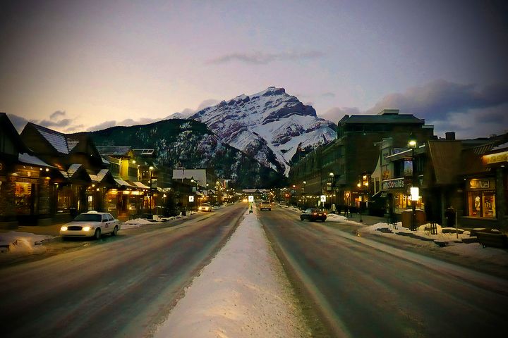 Banff Avenue Alberta Canada - Andy Evans Photos - Photography 