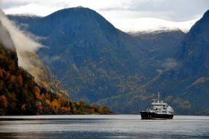 Aurlandsfjord Flam Norwegian Fjord