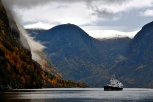 Aurlandsfjord Flam Norwegian Fjord