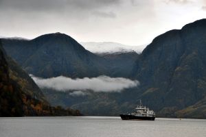Aurlandsfjord Flam Norwegian Fjord