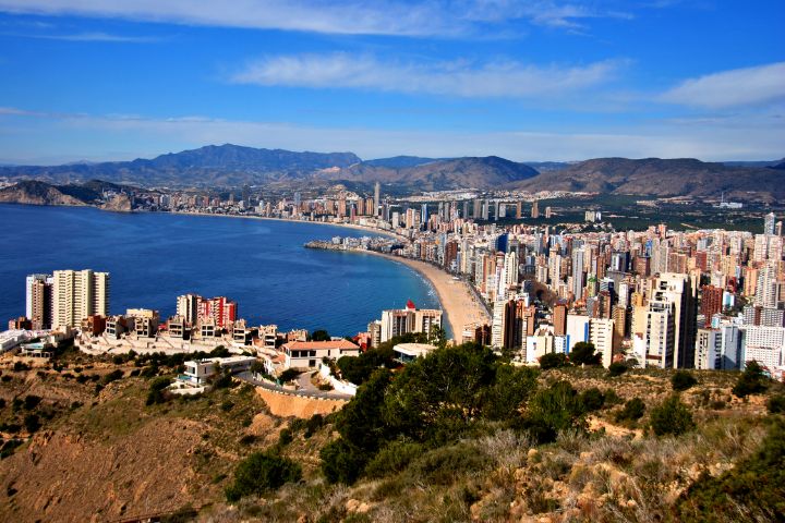 Benidorm Skyline Cityscape Spain - Andy Evans Photos - Photography 