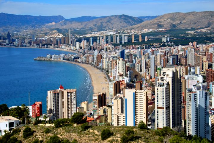 Benidorm Skyline Cityscape Spain - Andy Evans Photos - Photography ...