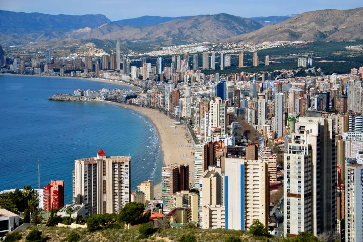 Benidorm Skyline Cityscape Spain - Andy Evans Photos - Photography ...