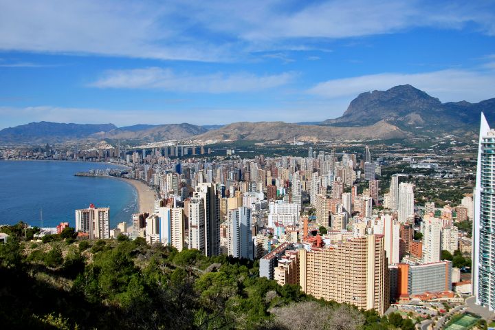 Benidorm Skyline Cityscape Spain - Andy Evans Photos - Photography 