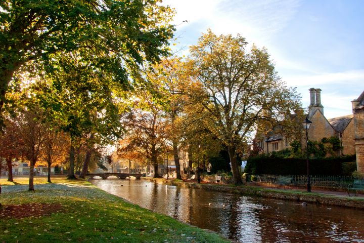 Bourton On The Water Autumn Trees Andy Evans Photos Photography 
