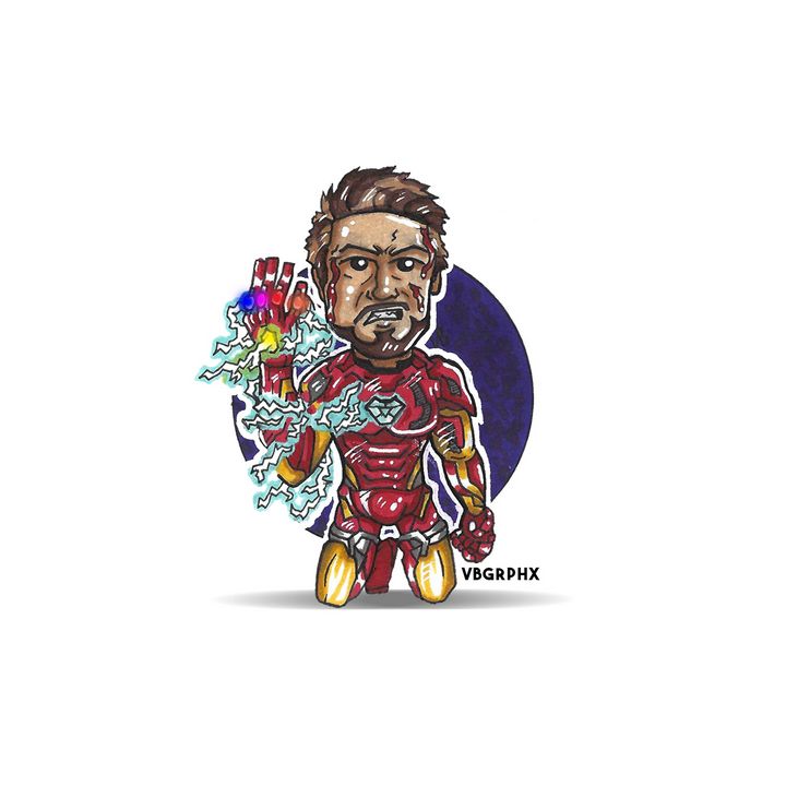 Tony Stark (Iron Man) - Avengers (Endgame)jpg by SoulStryder210 | Iron man  drawing, Marvel art drawings, Avengers drawings