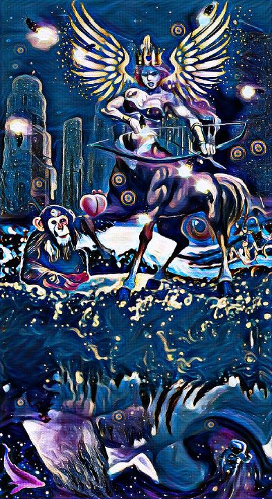 The Centaur in Midnight - It's Time For A Melody - Digital Art, Fantasy ...