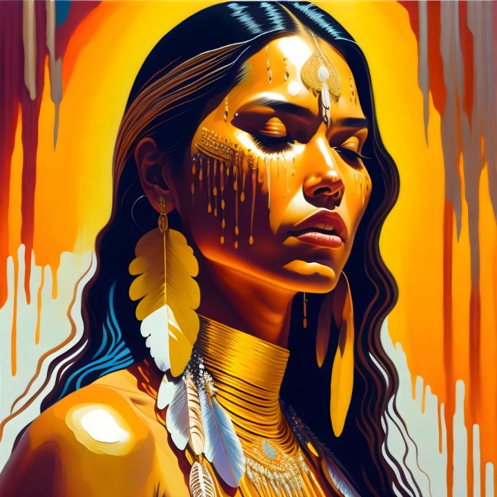 Native - Wheeler digital arts - Digital Art & AI, Ethnic, Cultural ...