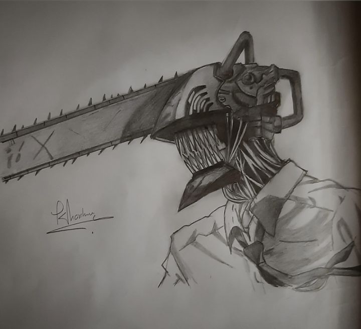 Chainsaw Man - Anime Artist - Drawings & Illustration