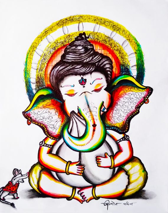 Ganesha Drawing PNG, Clipart, Circle, Clip Art, Color, Coloring Book, Cup  Free PNG Download
