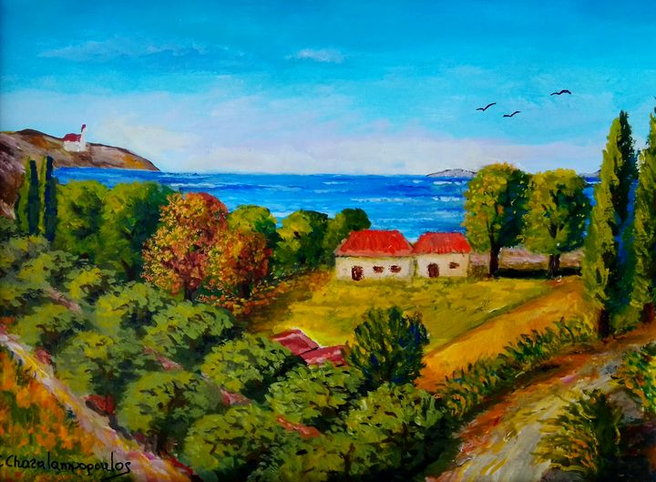 AUTUMN NATURE IN GREECE - Art by Konstantinos Charalampopoulos