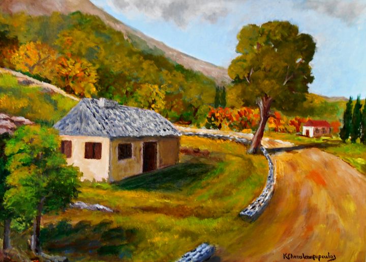 SUNNY AUTUMN - Art by Konstantinos Charalampopoulos