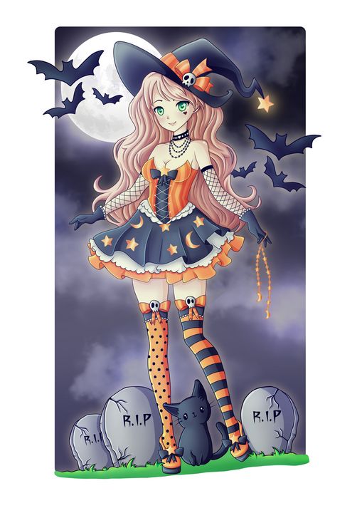 Halloween Anime png images  PNGEgg