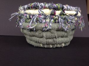 Coiled Fabric Basket - Young Sprout