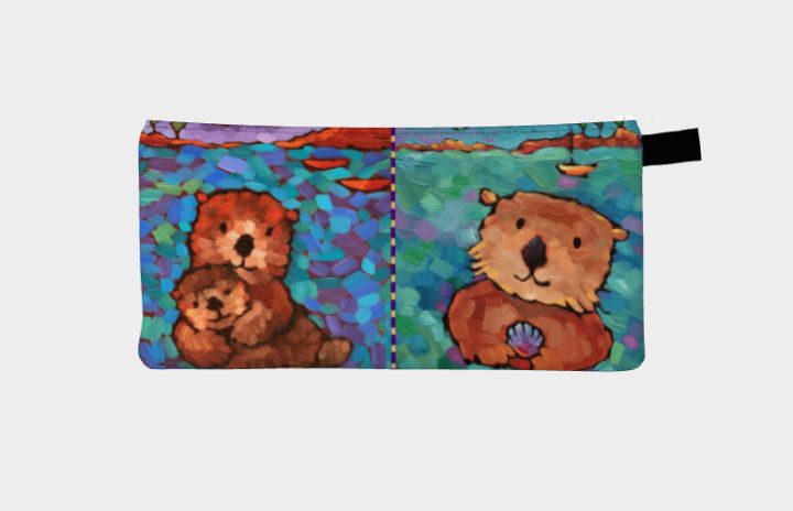OTTERLY YOURS pencil / art case - MARNA SCHINDLER