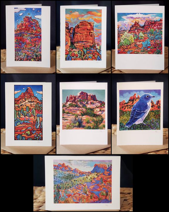 SEDONA SUITE - MARNA SCHINDLER - Paintings & Prints, Landscapes