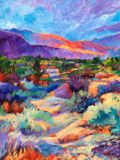 Stretched canvas print, unsigned