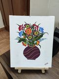 Flower vase - original painting