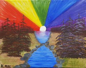Balanced Chakra Sunrise