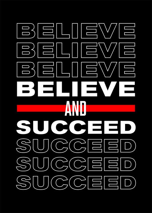 Believe & Succeed - Superordinat