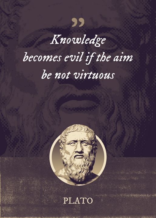 Control Over Knowledge Evil Knowledge becomes evil if the aim be - Superordinat - Digital Art & AI ...