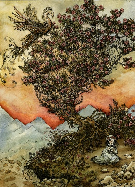 The Juniper Tree - Shelby E. Boswell Illustration