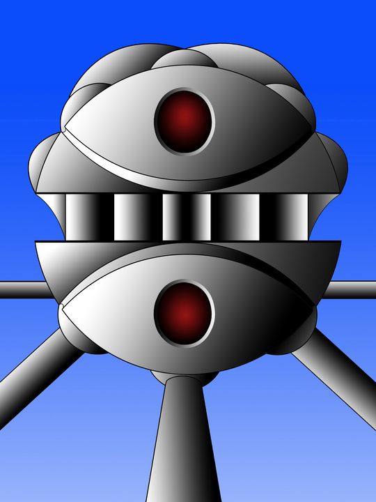 Alien machine - Roy Isaacs - Drawings & Illustration, Science ...